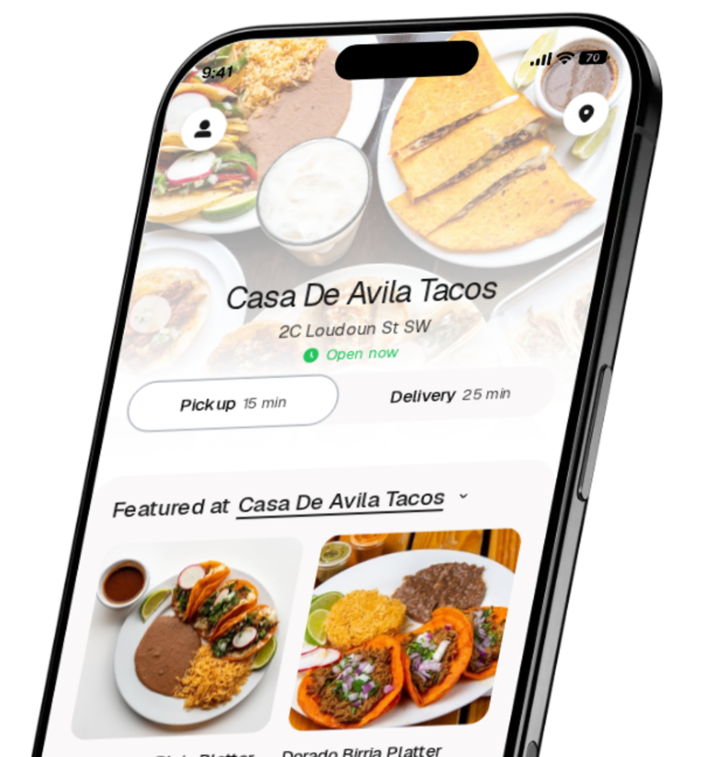 Casa De Avila Tacos app preview